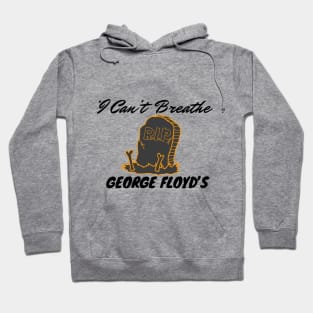 black lives matter,I Can't Breathe Yard Sign | Justice For George Floyd Yard Sign black history Hoodie